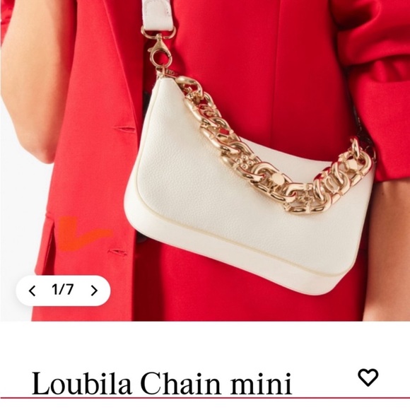 Christian Louboutin Loubila Mini Chain Shoulder Bag - Picture 1 of 17